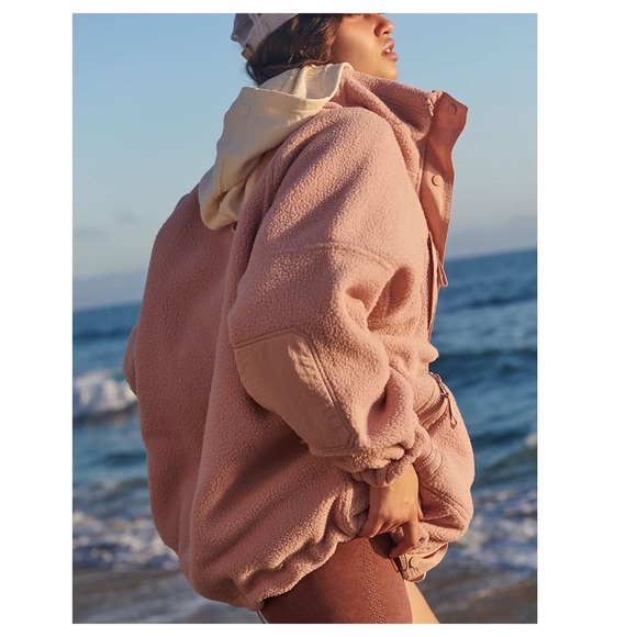 ❌SOLD❌Free People Movement Hit The Trails Fleece Jacket - Picture 2 of 7